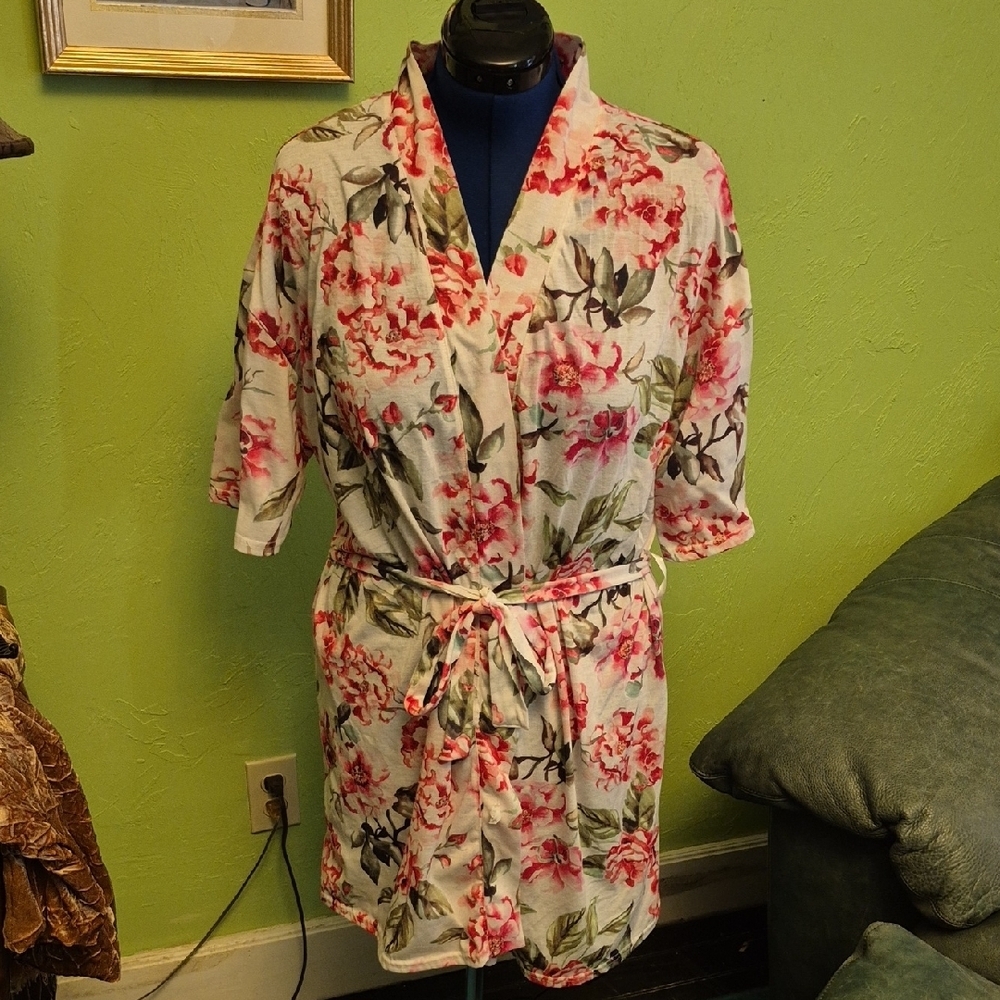 Show Me Your MuMu "Brie" Garden Of Bloom Pink and Green Floral  One Size.(#)